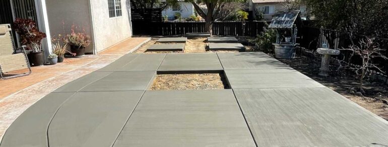 Backyard Patio Concrete